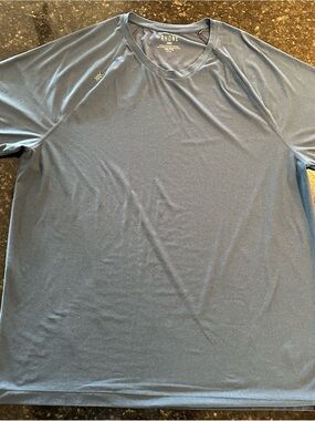 RHONE Men's Slate Blue Short-Sleeve Performance Tee